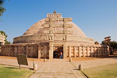 The Stupa at Sanchi: An Architectural Wonder and Symbol of Early Buddhist Thought.